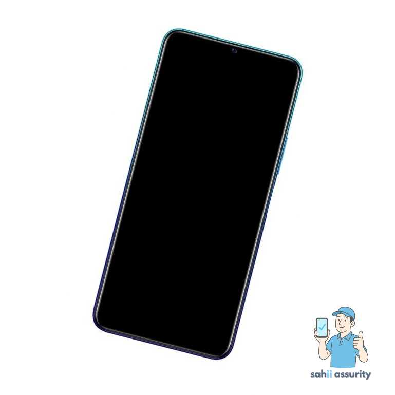 Camera Lens Glass with Frame for Vivo Y20A Black